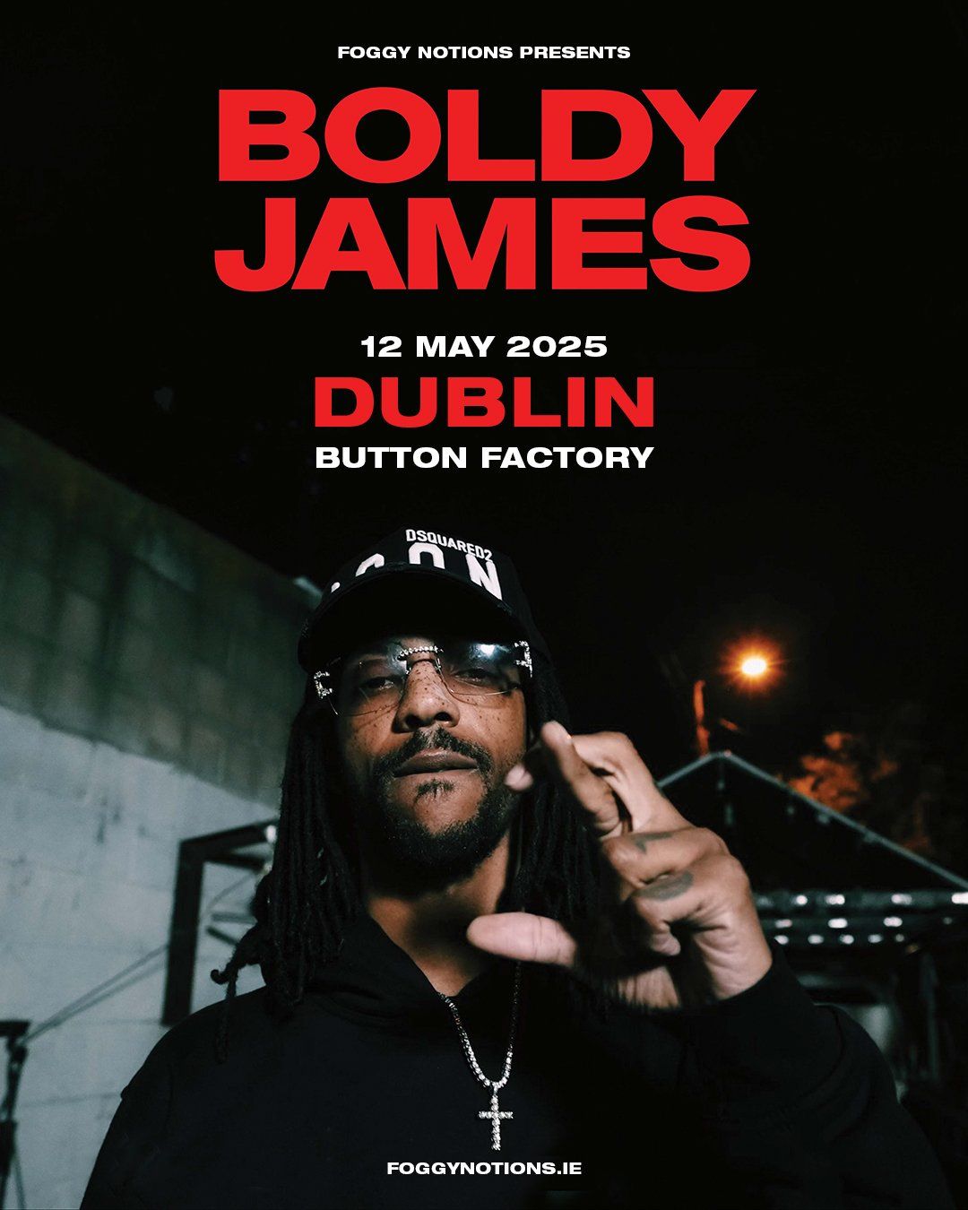 Boldy James at Harlows Night Club - Main Room