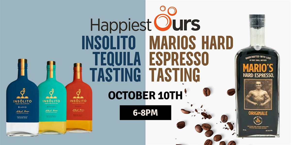 Tequila and Mario's Hard Espresso Tasting!