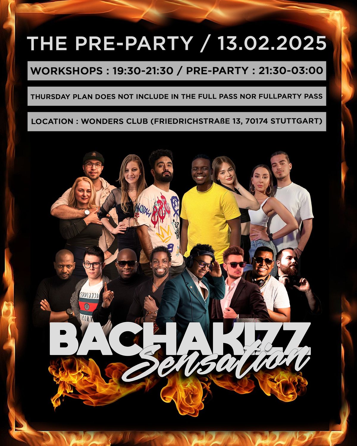 \ud83d\udd25 Pre-Party : BachaKizz Sensation 