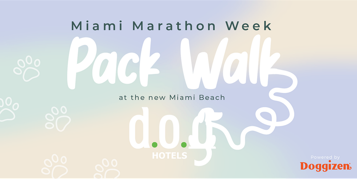 Pack Walk - D.O.G. Hotels Miami Grand Opening