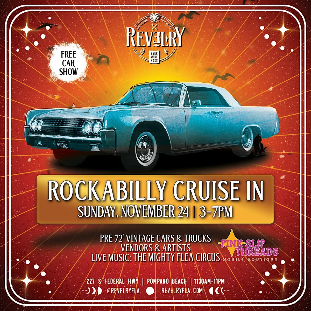 Rockabilly Cruise In Car Show