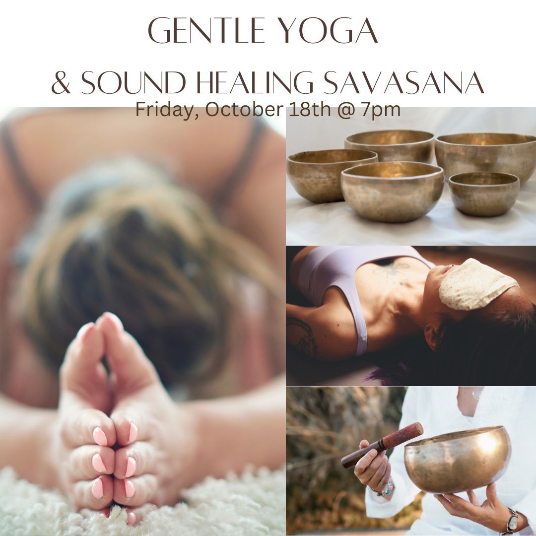 Gentle Yoga and Sound Healing Savasana