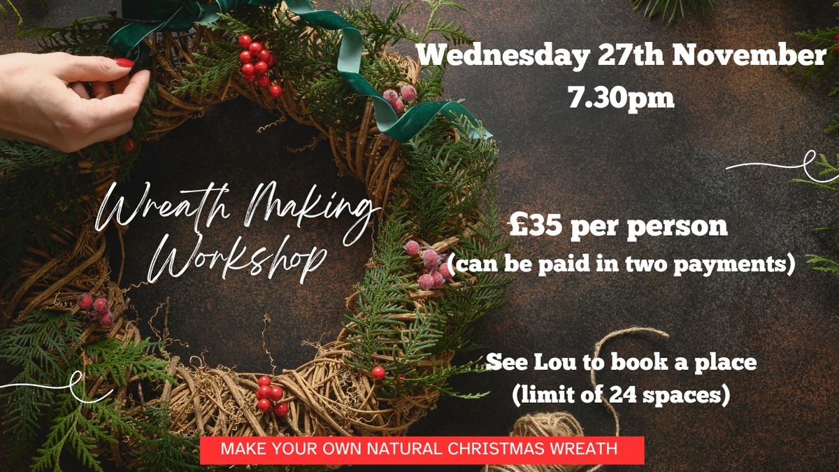 Wreath Making Workshop 