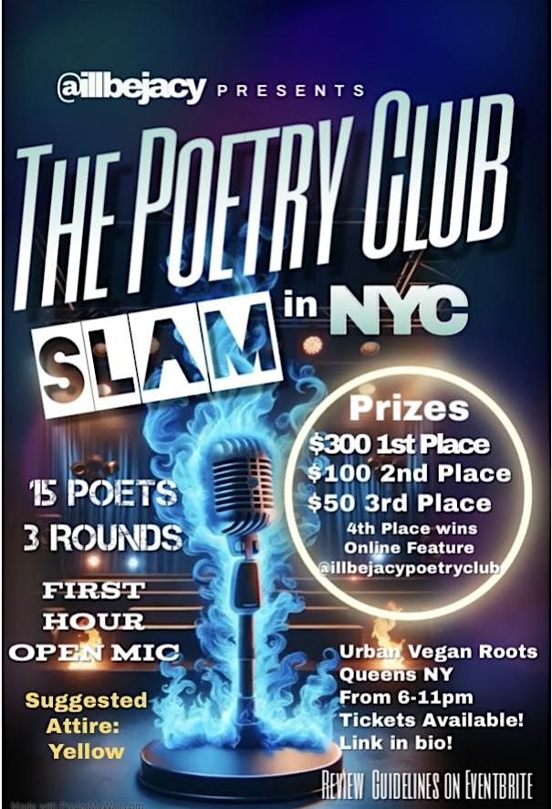 The Poetry Club Slam in NYC