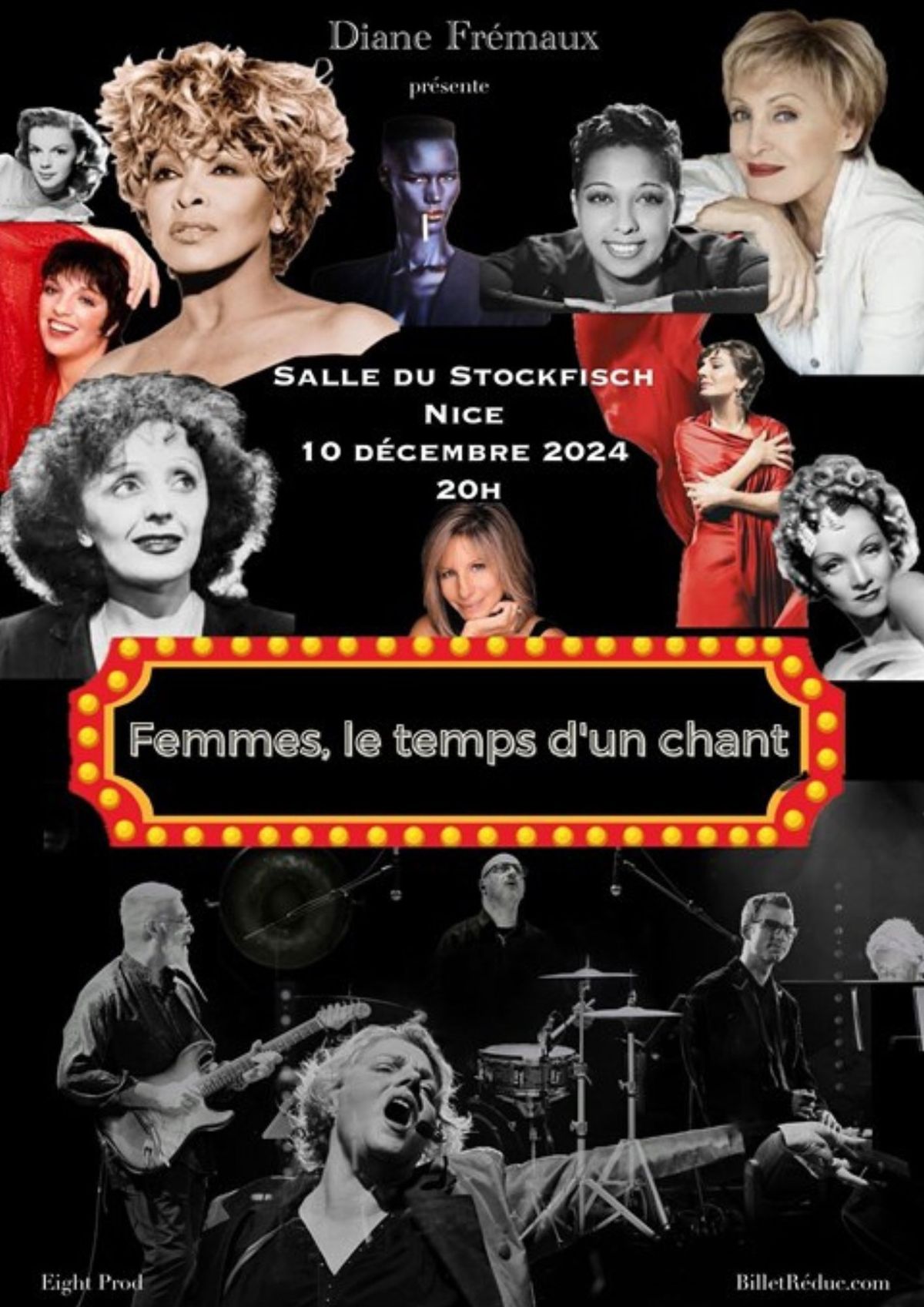 Le nouveau spectacle musical "FEMMES, LE TEMPS D'UN CHANT"" 