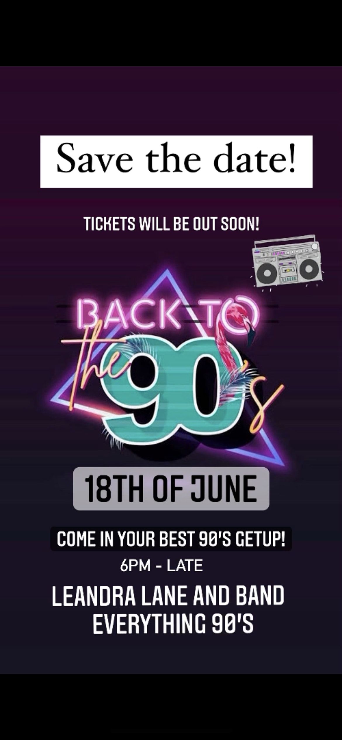 Back to the 90\u2019s