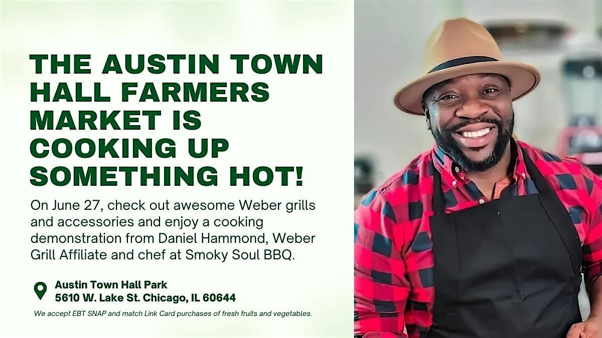 Weber Grill Sponsored - BBQ Cooking Demo with Chef Daniel Hammond