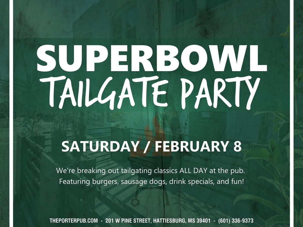 Super Bowl Tailgate Party