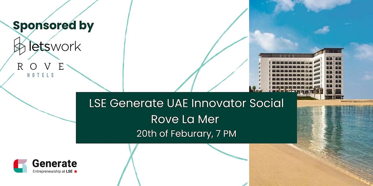 LSE Generate UAE Innovator Social