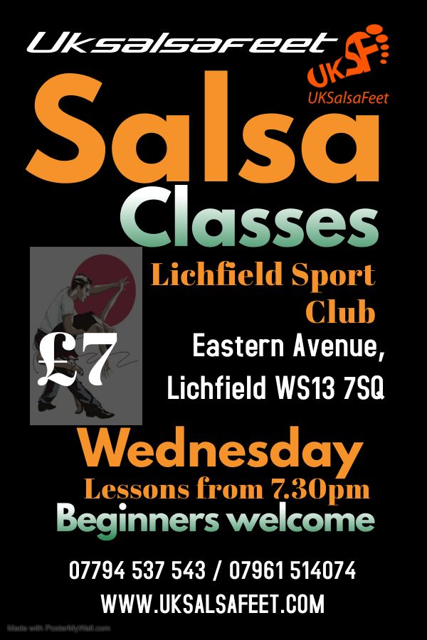 Lichfield Cuban Salsa Classes