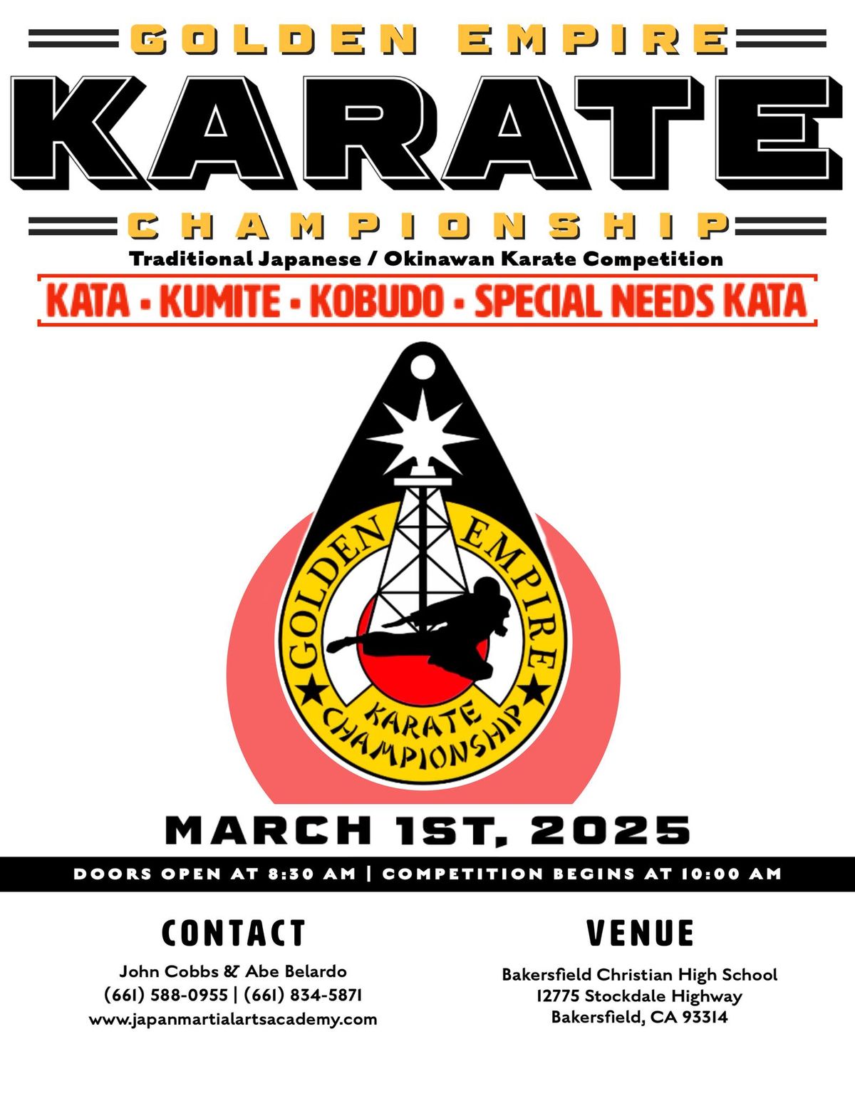 Golden Empire Karate Championships