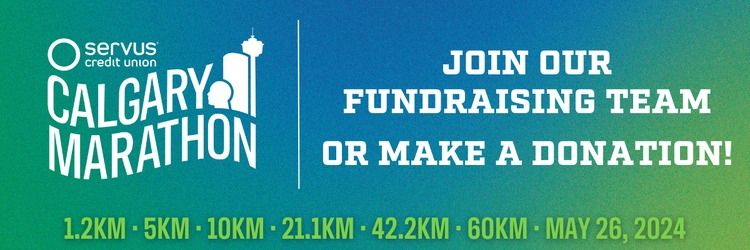 Servus Charity Challenge Calgary Marathon