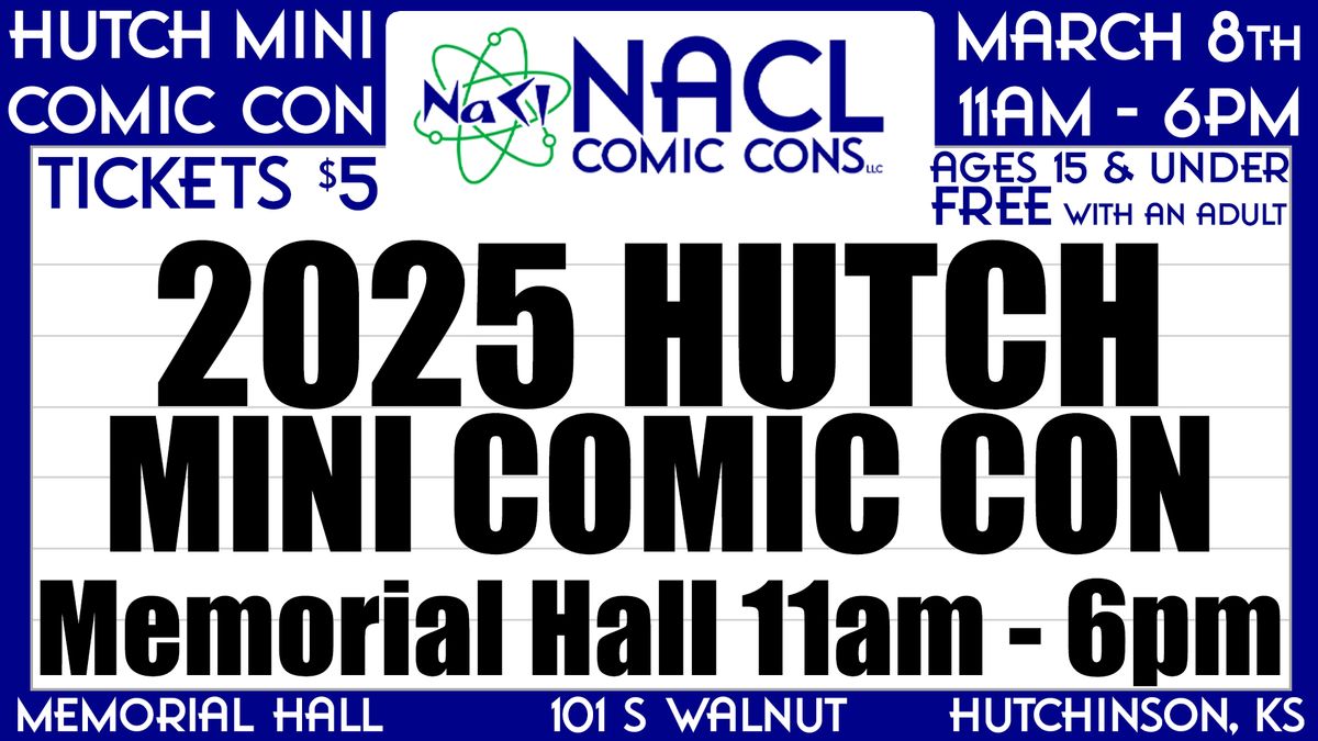 HUTCH Mini Comic Con 2025