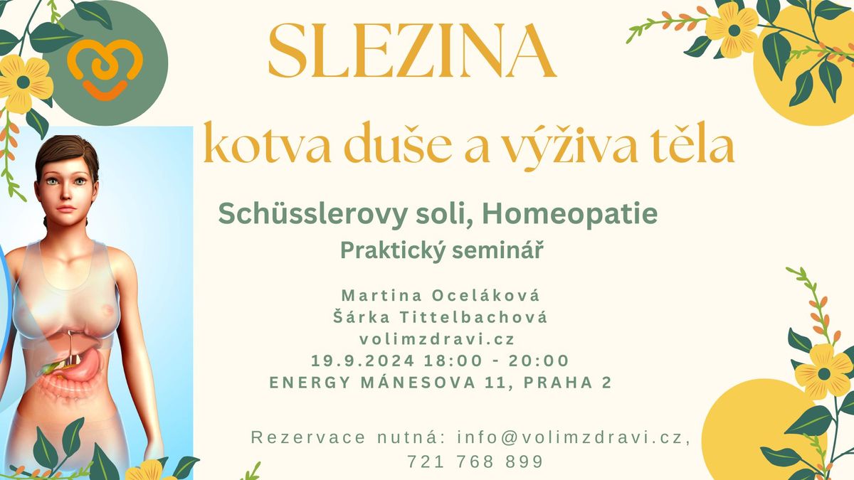 Slezina - kotva du\u0161e a v\u00fd\u017eiva t\u011bla