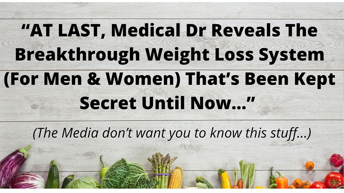 At Last, Dr.  Reveals The Secrets to Long Term Weight Loss!-Frisco