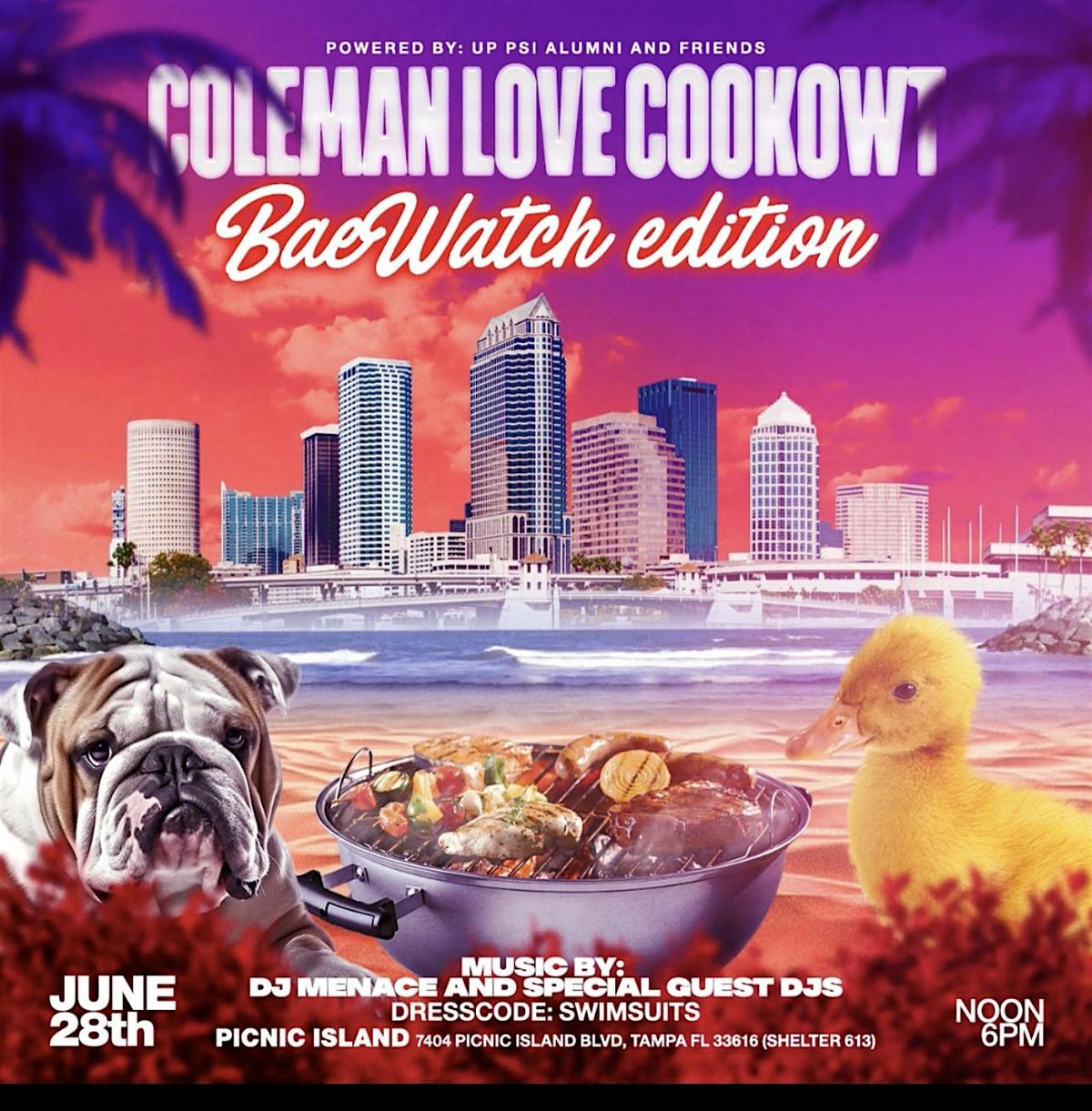 Coleman Love Picnic ( BaeWatch Edition)