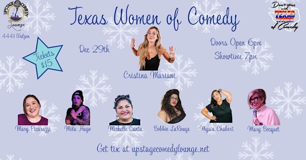 Don't Mess With Texas Comedy Show featuring Christina Mariani