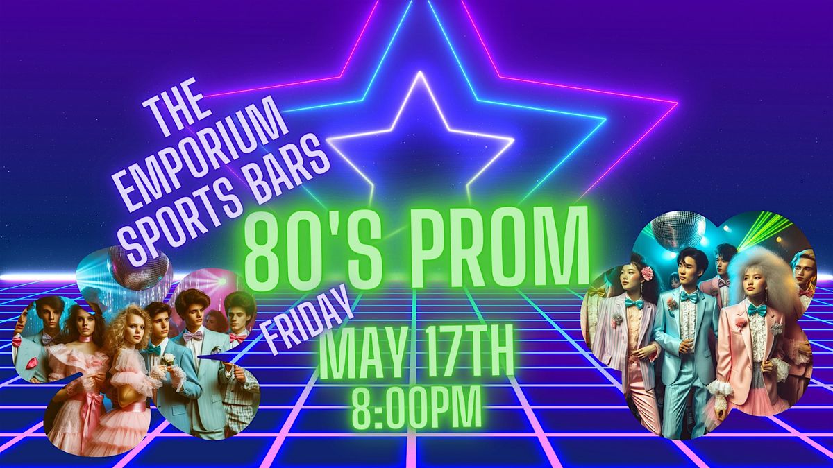 ADULT 80'S PROM