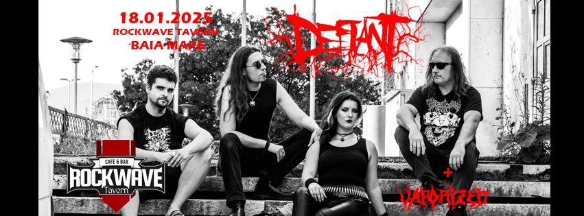 Defiant (Croatia) + Vaporized - 18.01.2025. @Rockwave Tavern