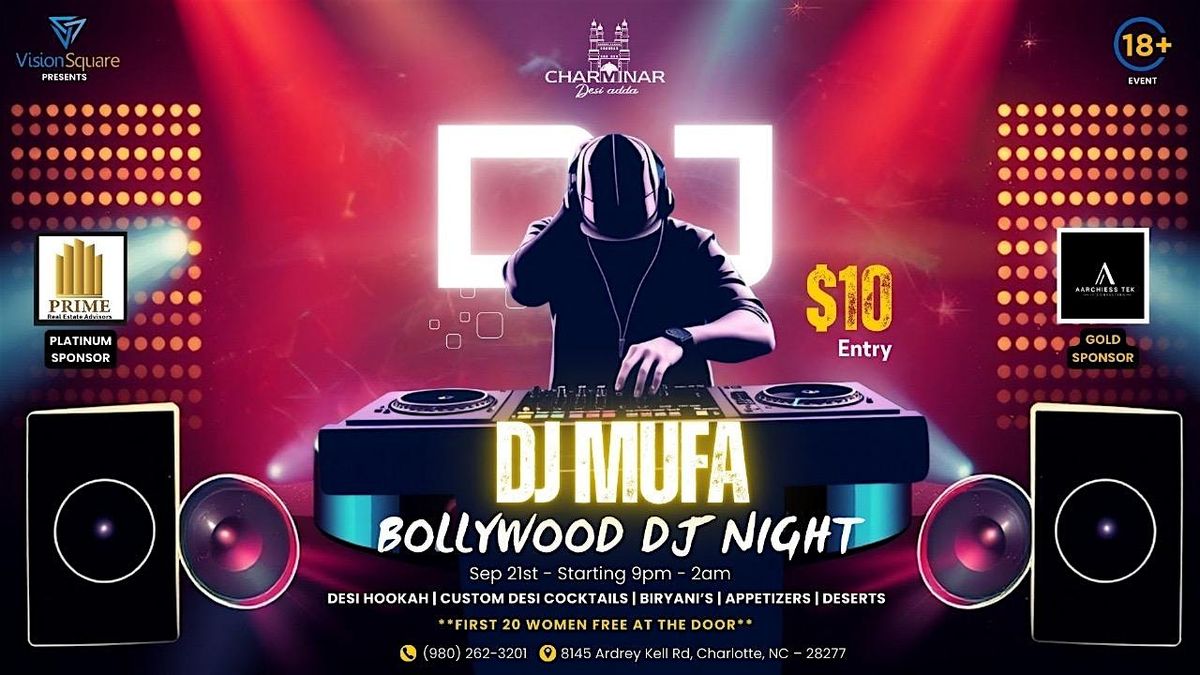 Bollywood DJ Night - Charminar Desi Adda