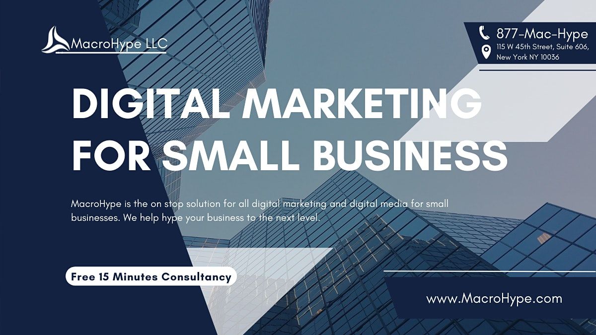 Free Marketing Consultancy For Small Business Owners\/Startups