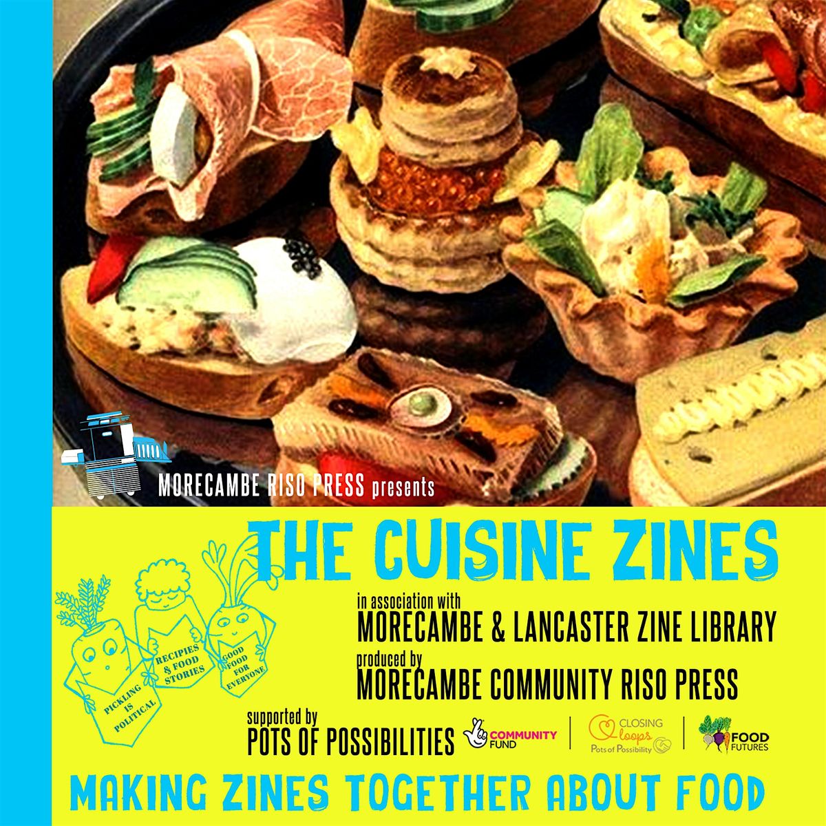 THE CUISINE ZINES @ Morecambe Library