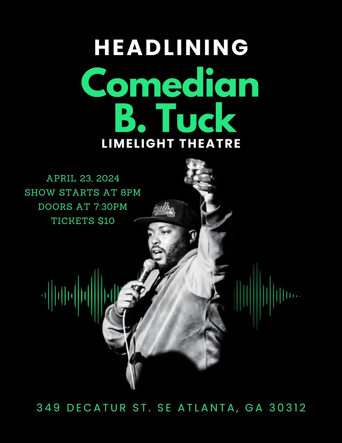Comedian Brian Tucker Headlining LimeLight Theatre April 23rd