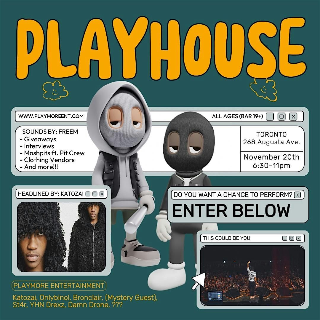 PLAYHOUSE - Live Music Concert