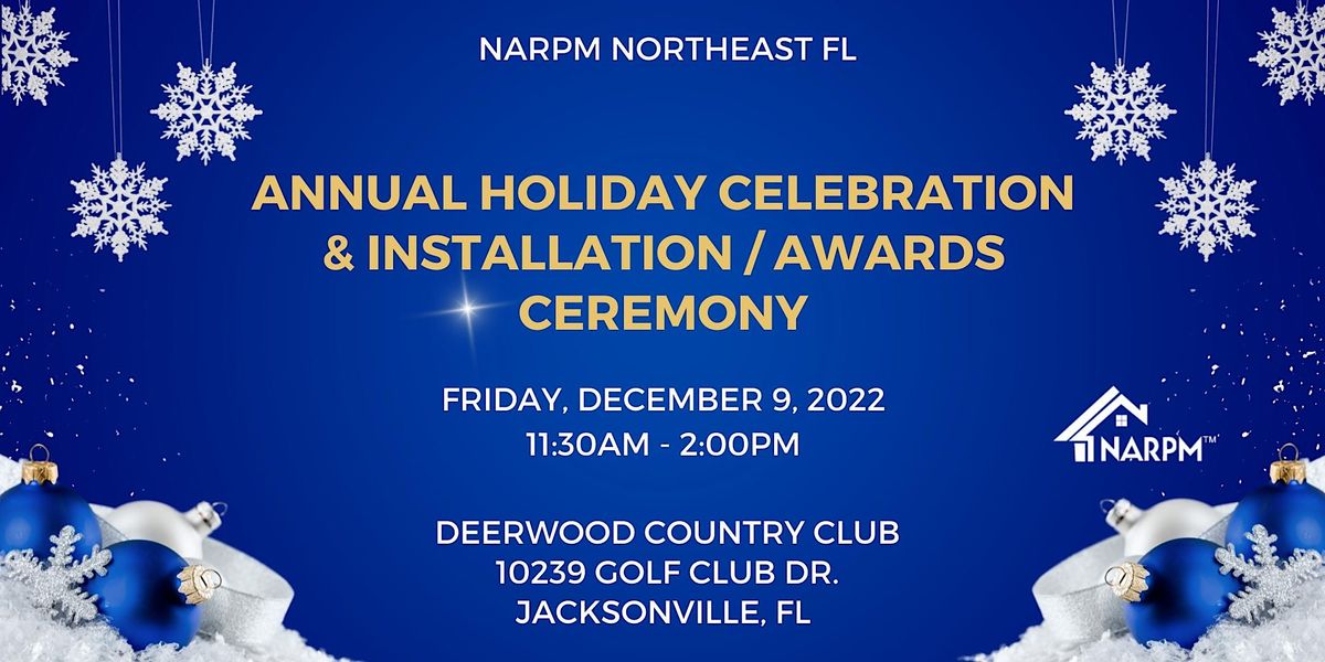 Annual Holiday Celebration and Installation \/ Awards Ceremony