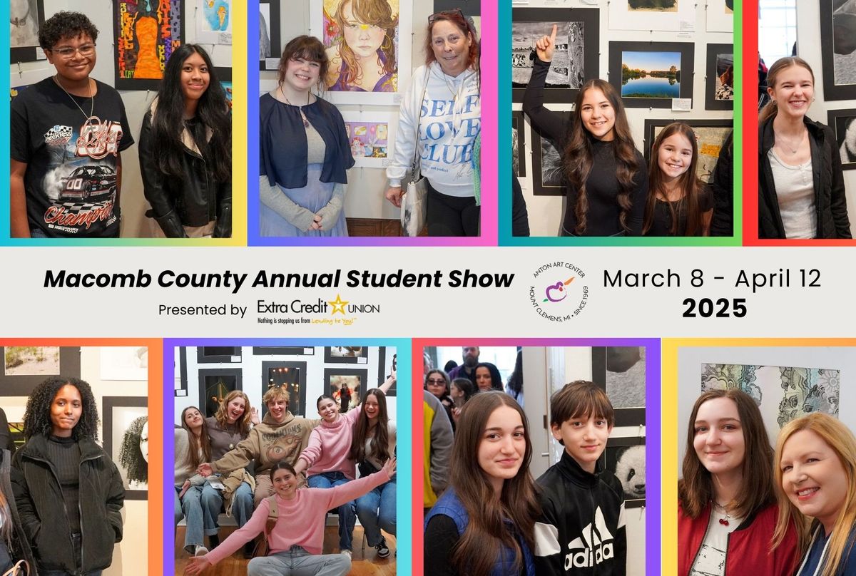 Macomb County Annual Secondary Student Show 2025