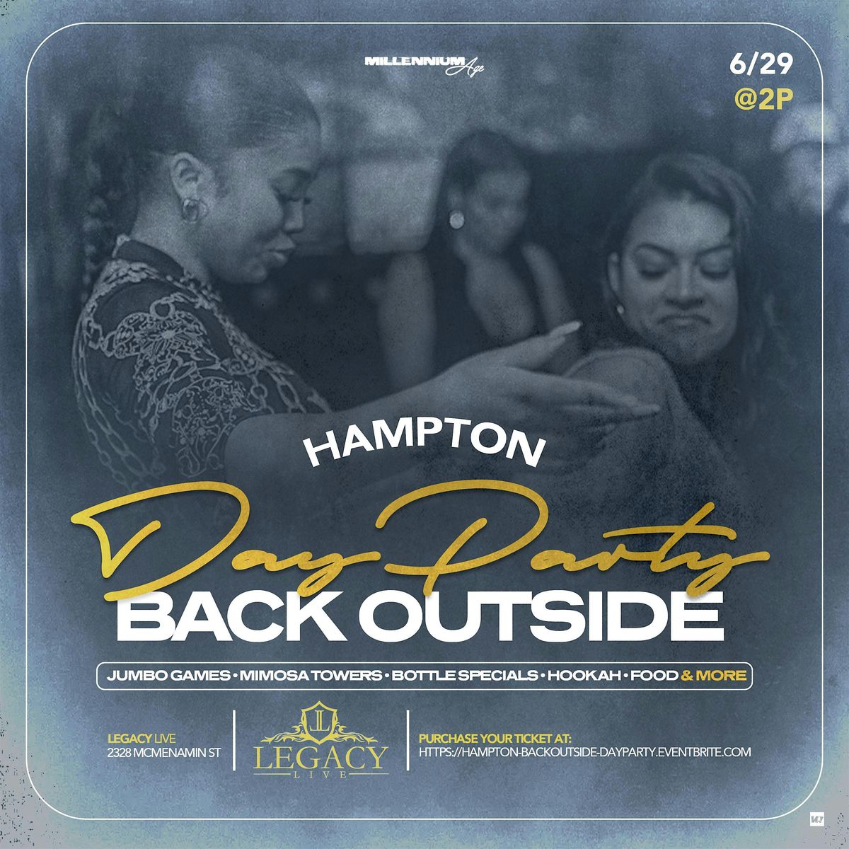 HAMPTON VA "BACK OUTSIDE" DAY PARTY