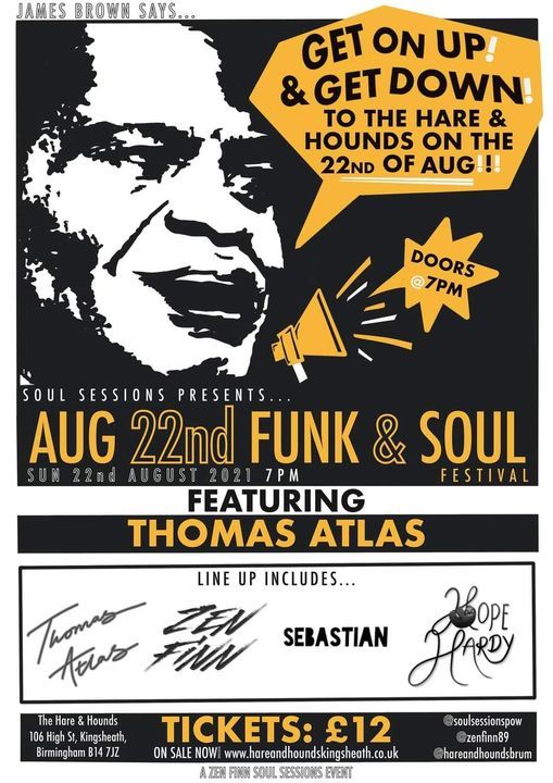 Soul Sessions Brum's Funk and Soul Festival at The Hare and Hounds
