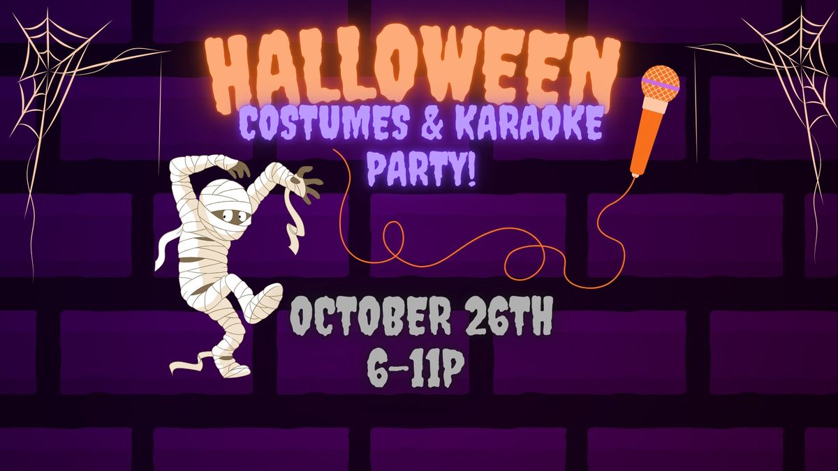 3rd Annual Costumes & Karaoke Halloween Party