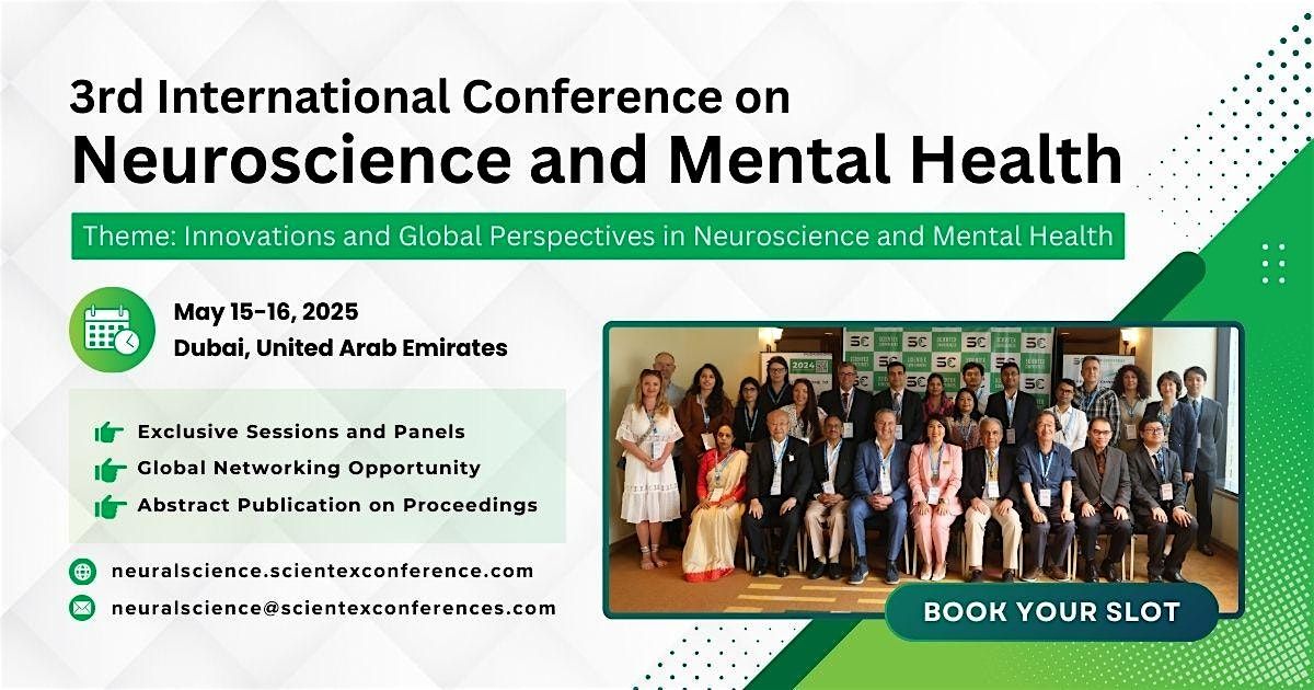 3rd International Conference on Neuroscience and Mental Health