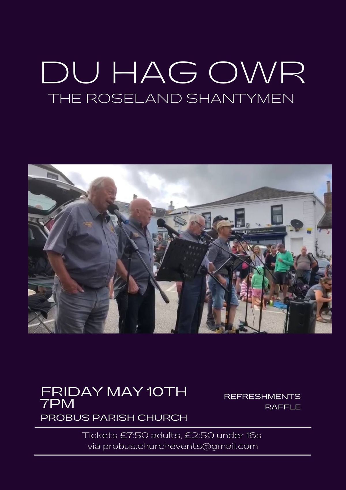 Du Hag Owr - The Roseland Shantymen in concert