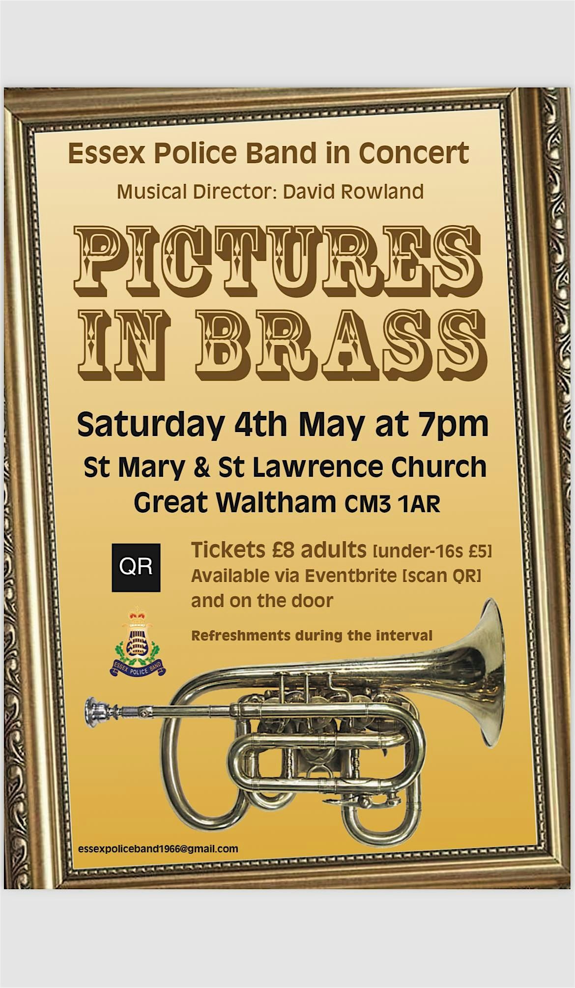 Essex Police Band Pictures in Brass