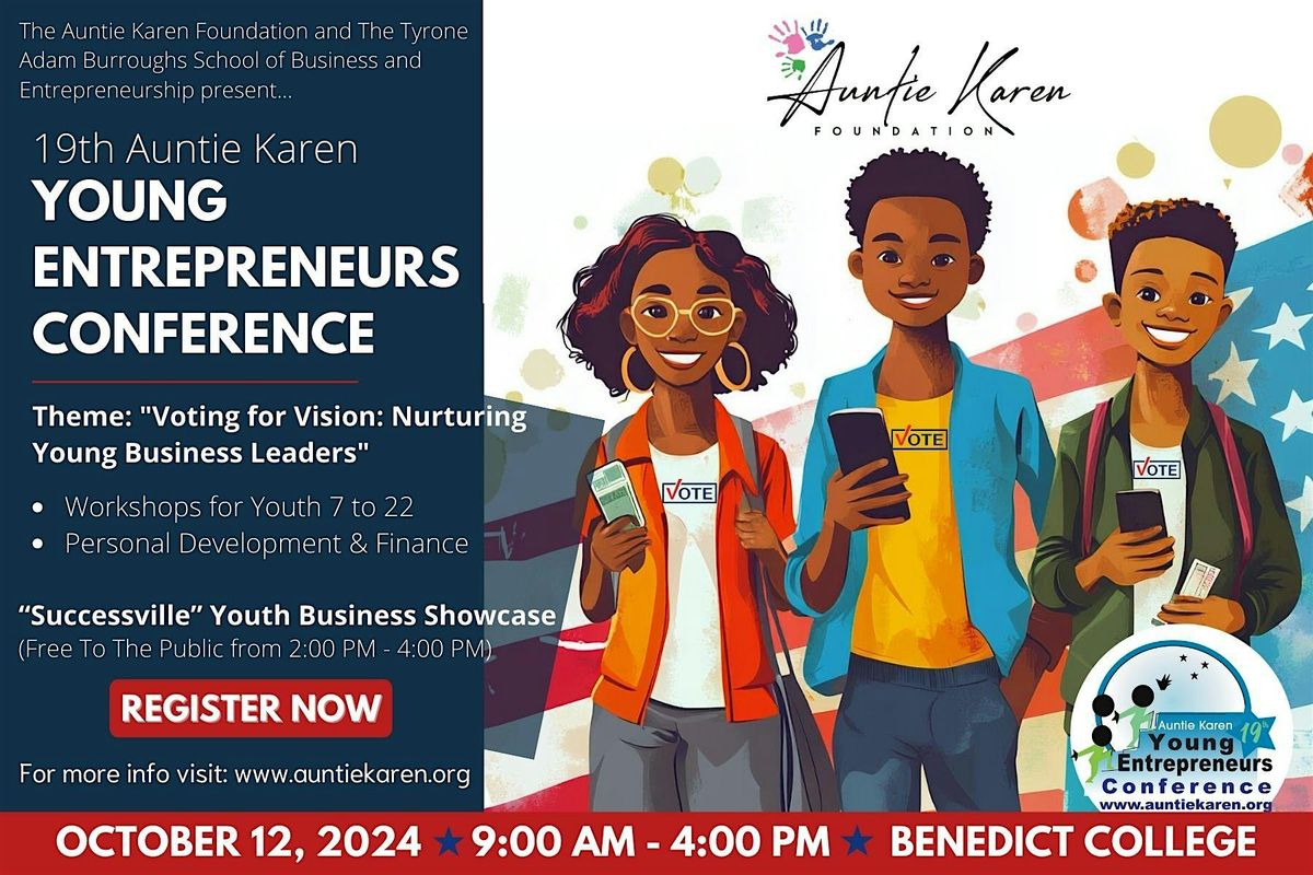 Auntie Karen 19th Young Entrepreneurs Conference