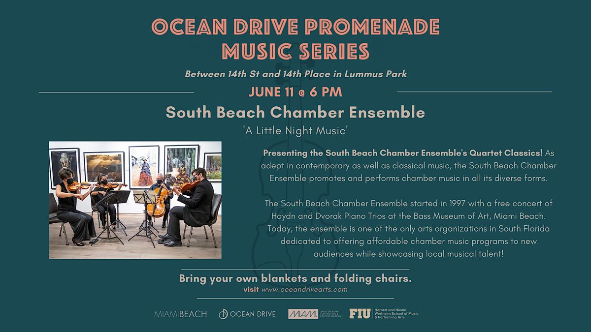 Ocean Drive Promenade Music Series - SBCE: A Little Night Music
