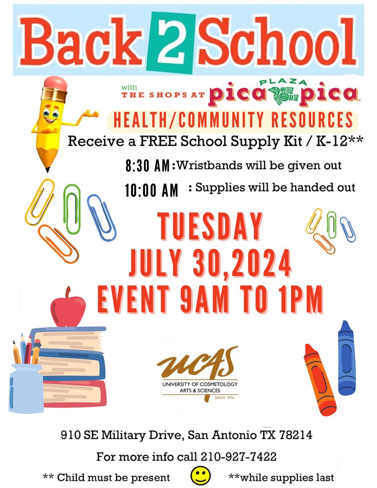 Back to School Event