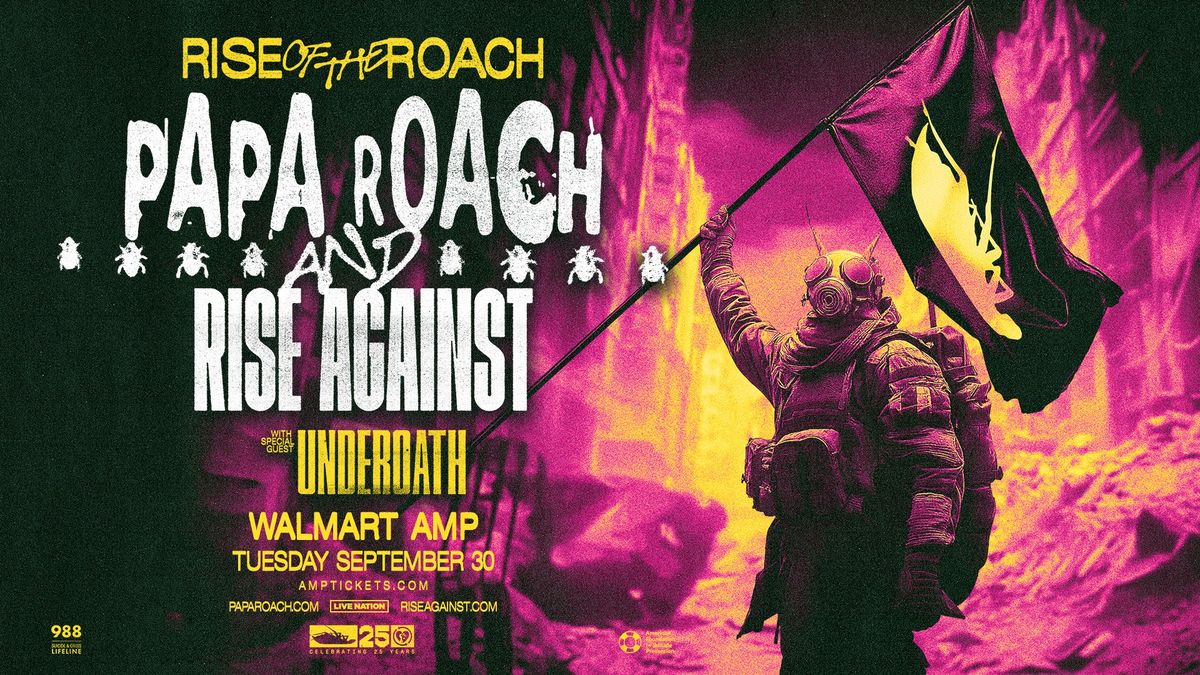 Papa Roach x Rise Against - Rise of the Roach Tour