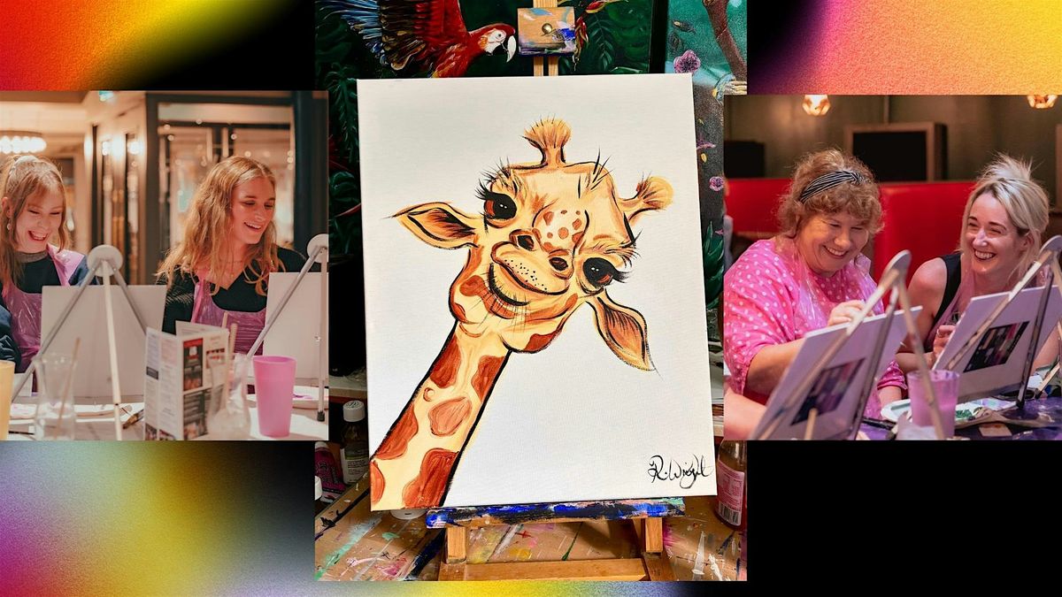 Pub Painting - Yates York - paint the 'Giraffe'