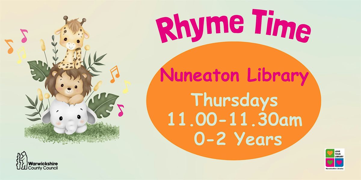 Rhyme Time @ Nuneaton Library