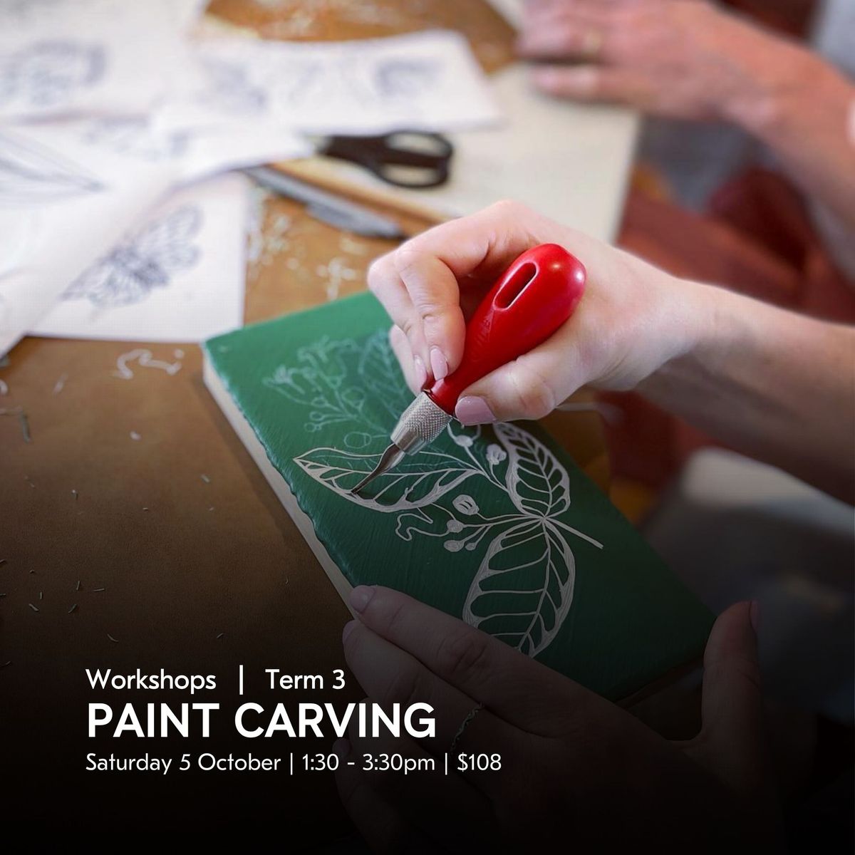 Paint Carving | Workshops @ UXBRIDGE