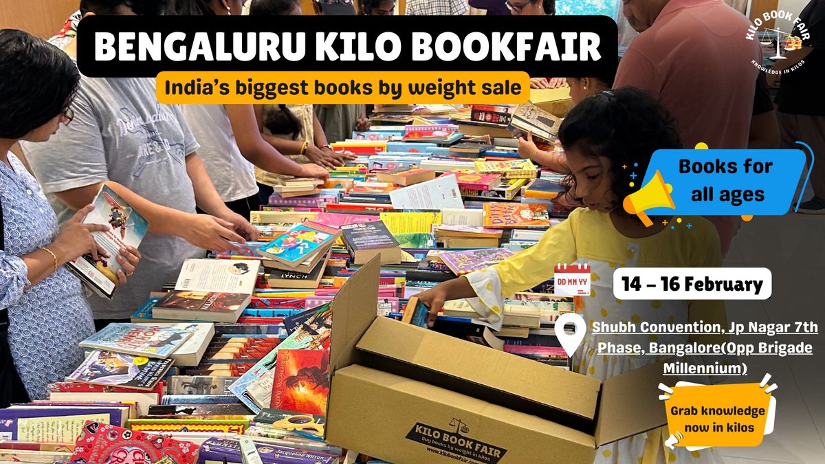 India's Biggest books by weight sale | JP Nagar ,Bengaluru