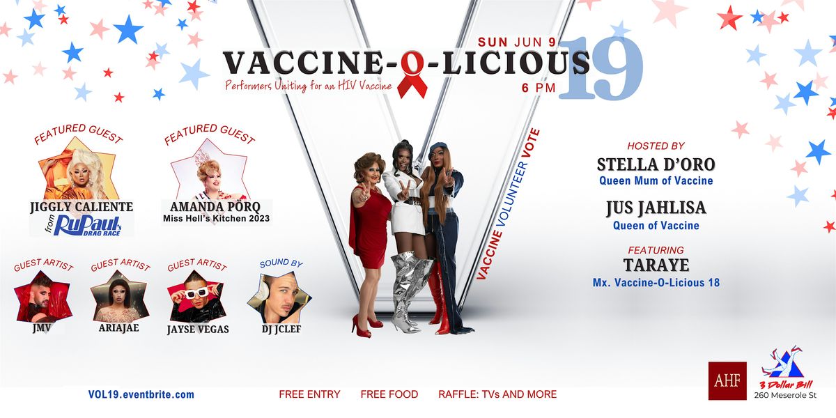 Vaccine-O-Licious 19: Performers Uniting for an HIV Vaccine