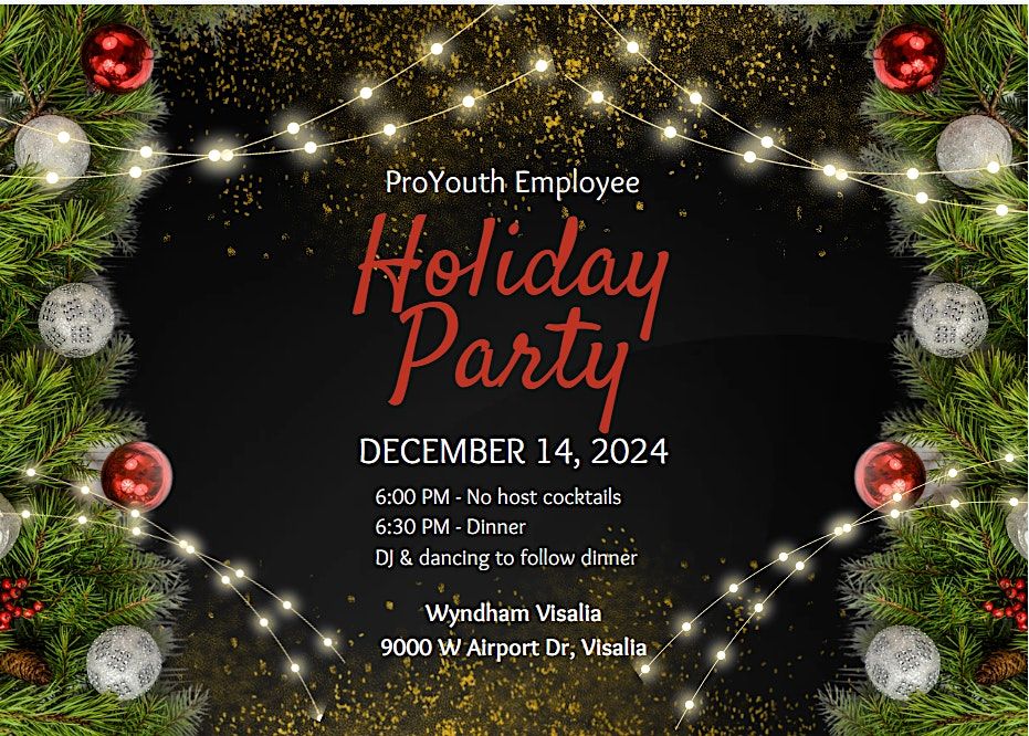 ProYouth Employee Holiday Party