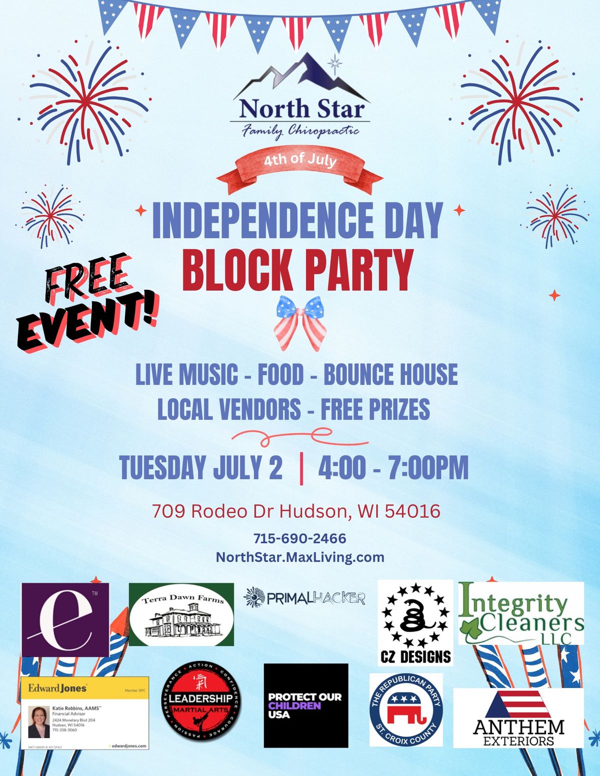 Independence Day Block Party!
