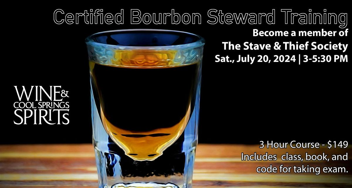 Certified Bourbon Steward Training