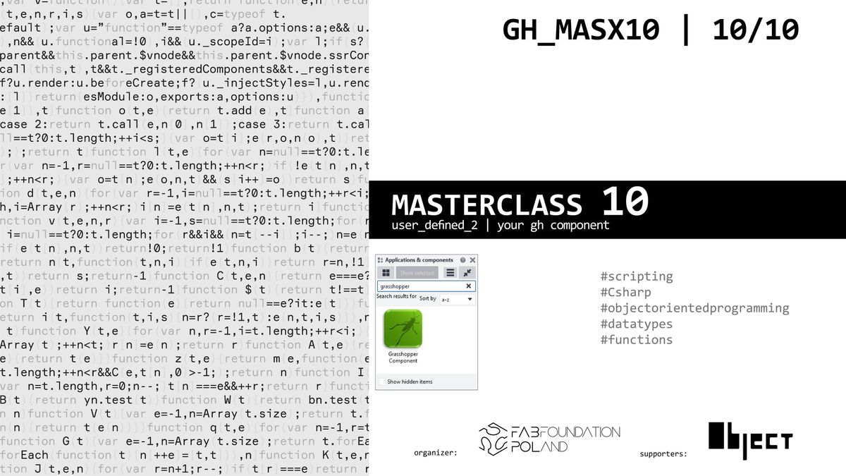 GH_MASX10 - Masterclass 10