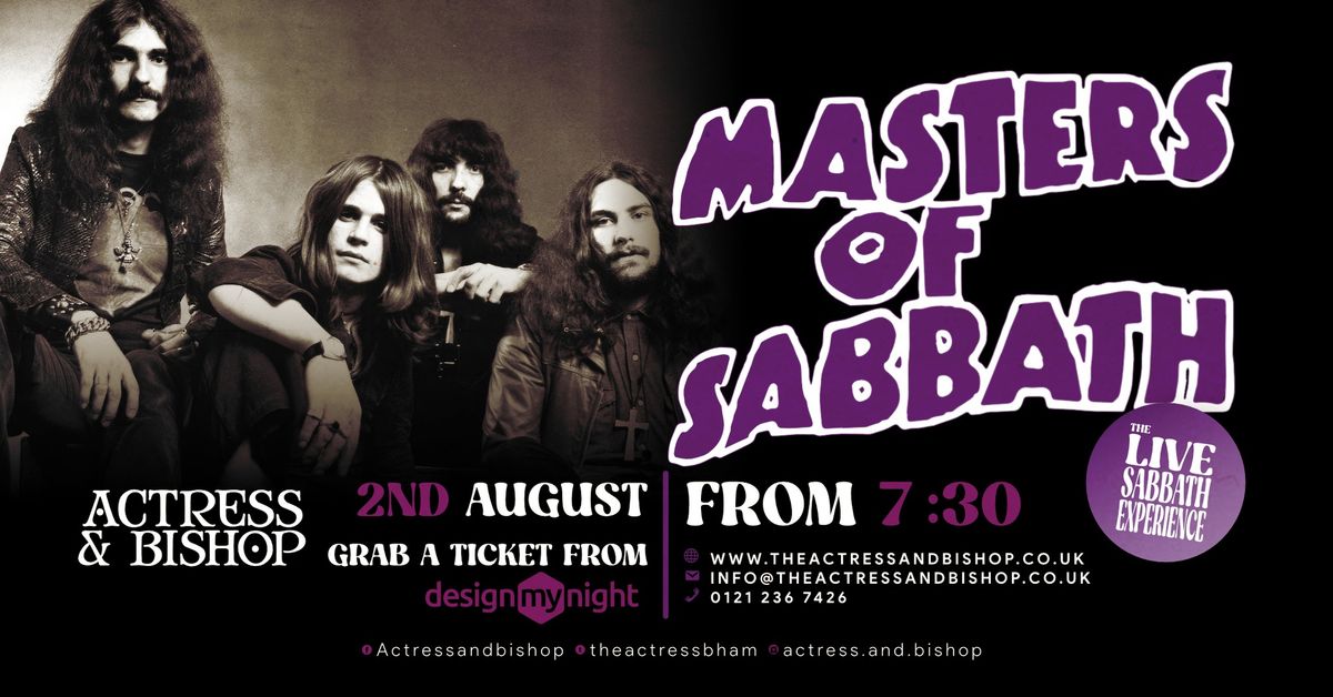 Masters of Sabbath: Black Sabbath tribute